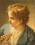 Benedetto Luti Boy with the flute by tuscan painter Benedetto Luti Sweden oil painting artist